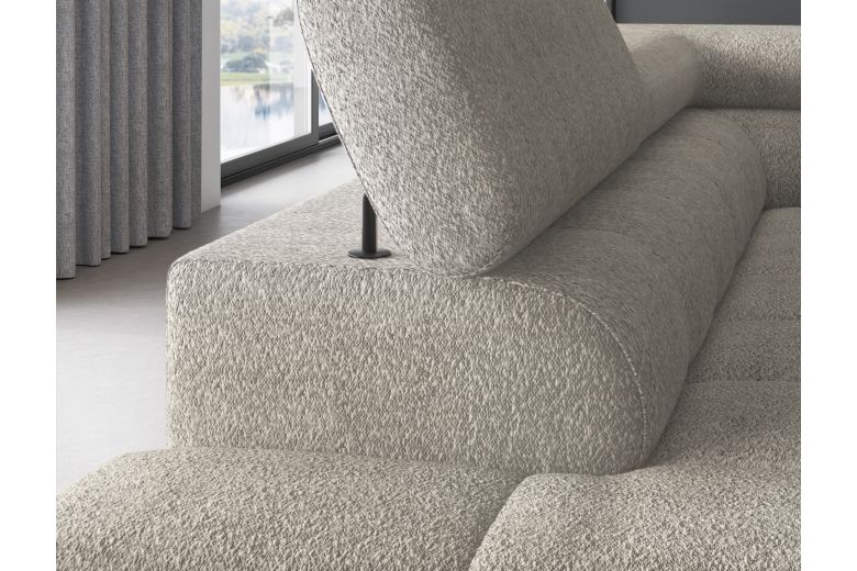 Corner sofa - Ferucce (Pull-out bed with storage box)