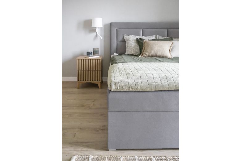 Boxspring bed - Vivre (Pull-out bed with storage box)