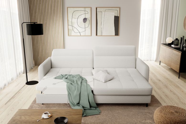 Corner sofa - Gomsi (Pull-out bed with storage box)