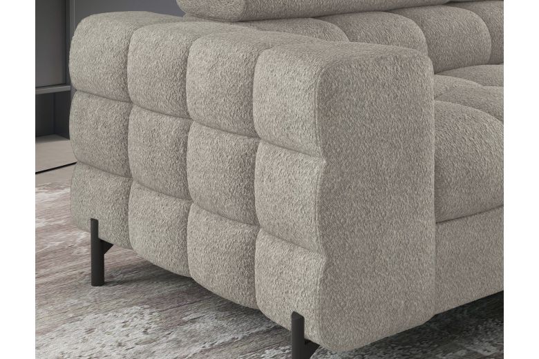 Corner sofa - Ferucce (Pull-out bed with storage box)