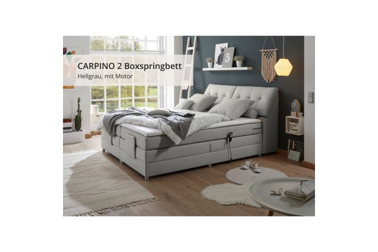 Boxspring bed 180x200 - Carpino