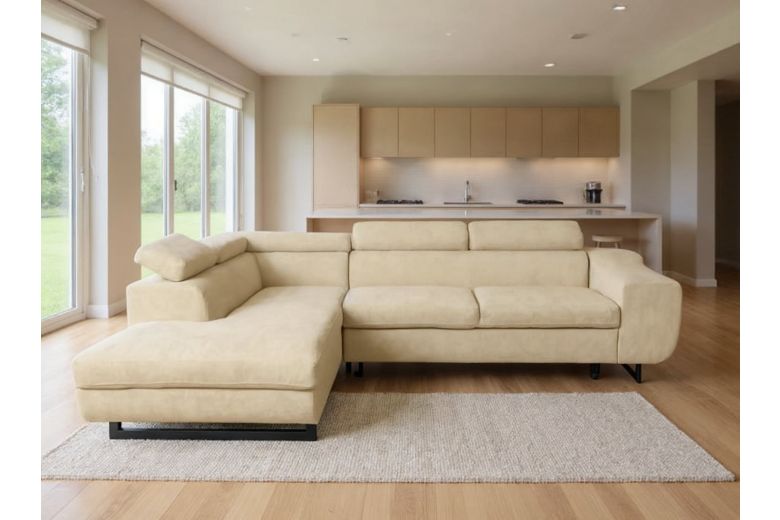 Corner sofa - Casablanca (Pull-out bed with storage box)