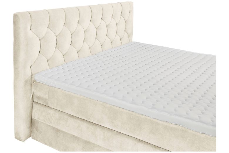 Boxspring bed 180x200 - Cashfield (With storage box)