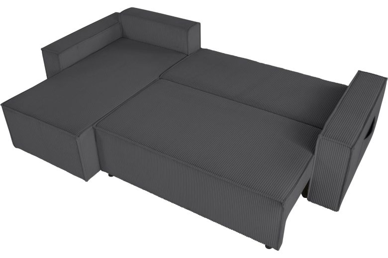 Corner sofa - Cassi (Pull-out with storage box)