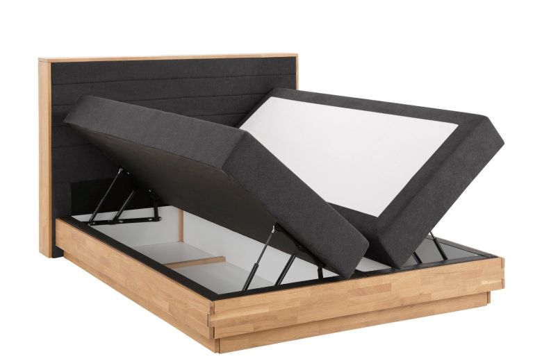 Boxspring bed 180x200 - Cavan (With storage box)