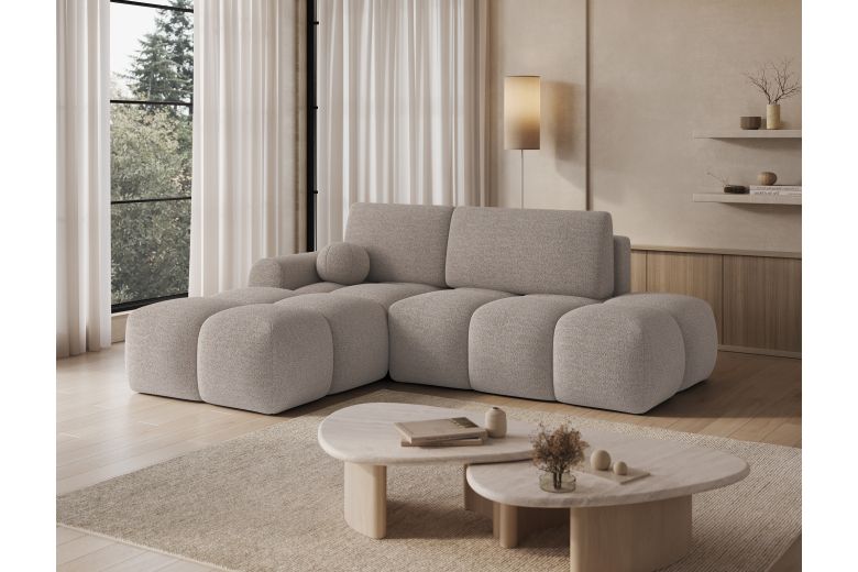Corner sofa - Vittario (Pull-out bed with storage box)