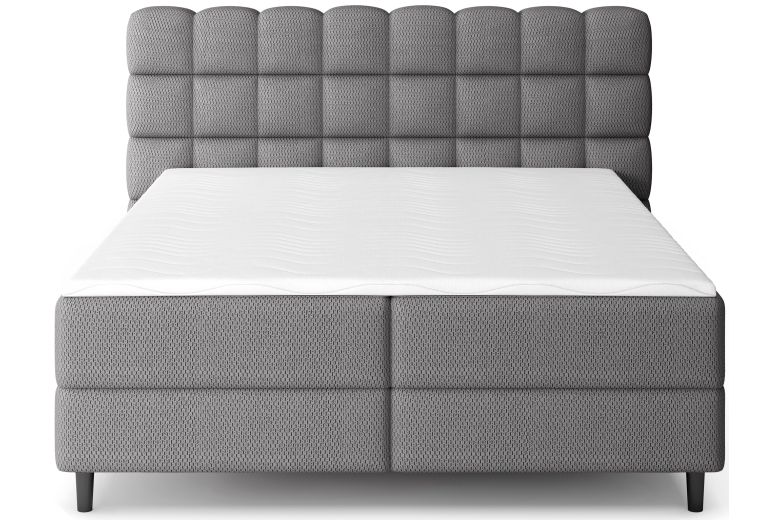 Boxspring bed 180x200 - Camma (Pull-out bed with storage box)
