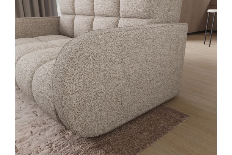 Раскладной диван - Deverio 3-seater (Pаскладной с ящиком для белья)