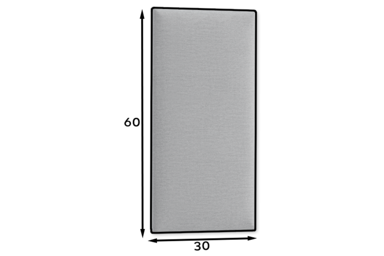 Обитая панель - Upholstered panel Quadratta 60x30 Обитая панель - Upholstered panel Quadratta 60x30