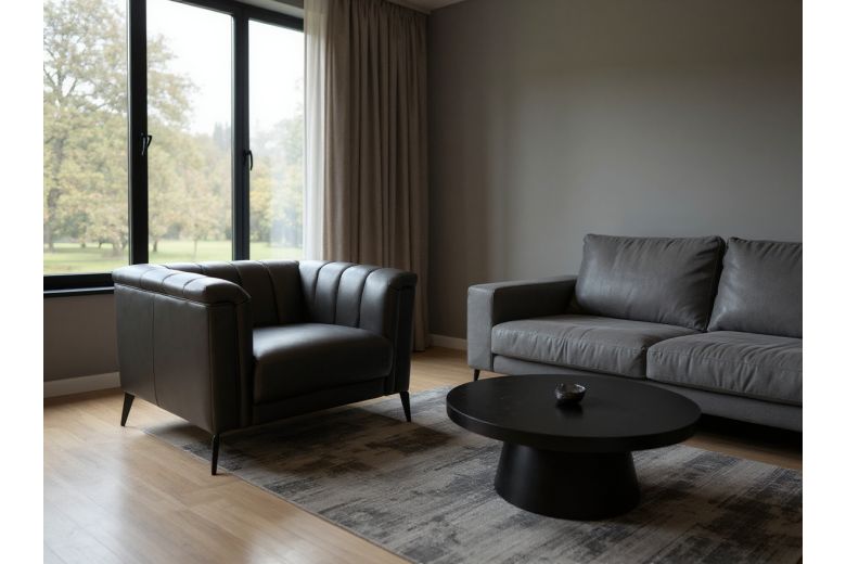 Кожаный Креслo - King