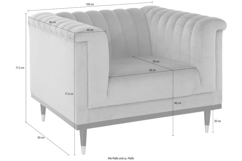 Furniture set 3+1 - Chamby