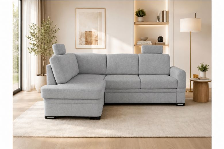 Corner sofa - Robin (Pull-out bed with storage box)