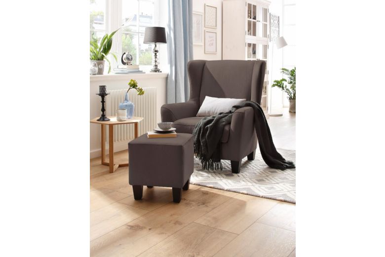 Armchair - Chilly with a footstool