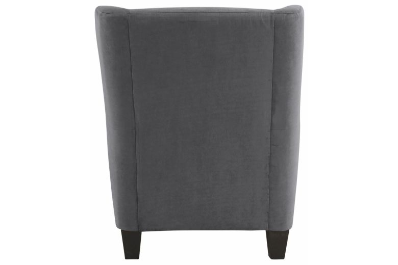 Chair - Chilly with a footstool grey