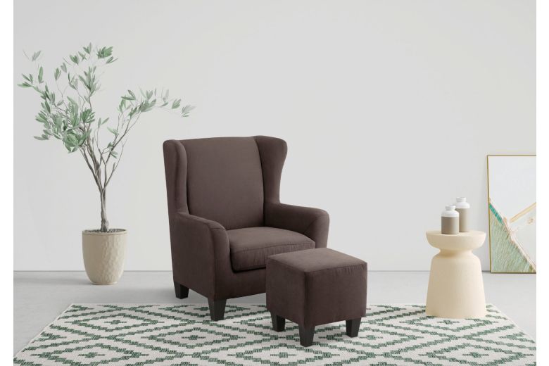 Armchair - Chilly with a footstool