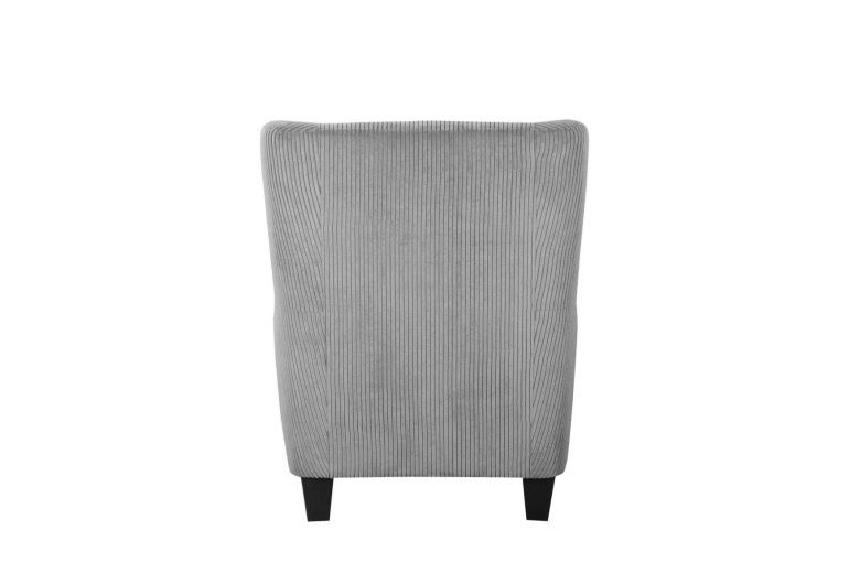 Chair - Chilly with a footstool grey