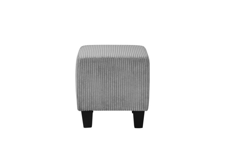 Chair - Chilly with a footstool grey