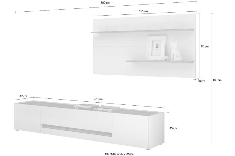 Wall unit - City