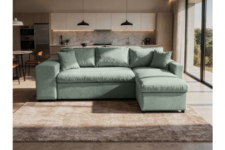 Corner Sofa - Golf Plus (Pull-out bed with storage box)