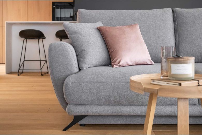 Corner sofa - Larde (Pull-out bed with storage box)