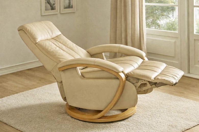 Δερμάτινο Πολυθρόνα τηλεόρασης - TV armchair