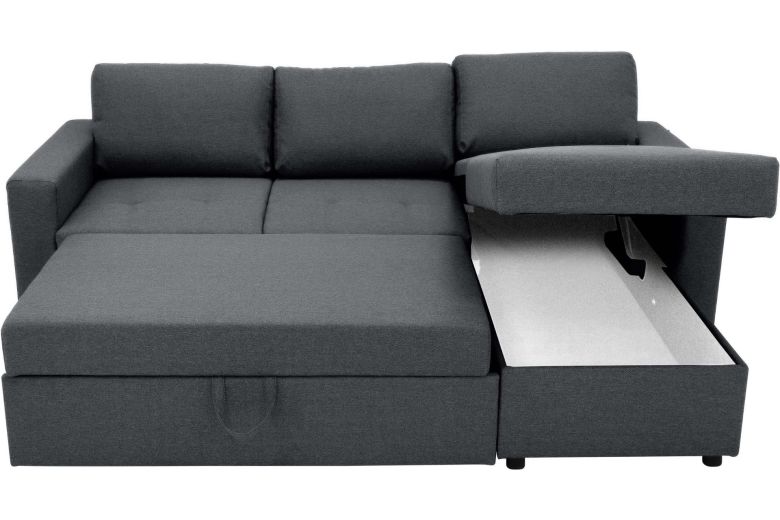 Corner sofa - Gustavo (Pull-out bed with storage box)