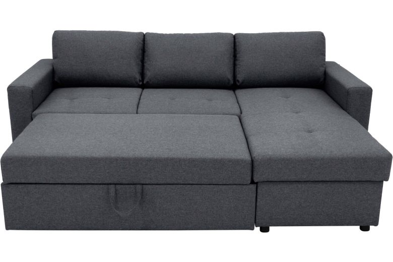 Corner sofa - Gustavo (Pull-out bed with storage box)