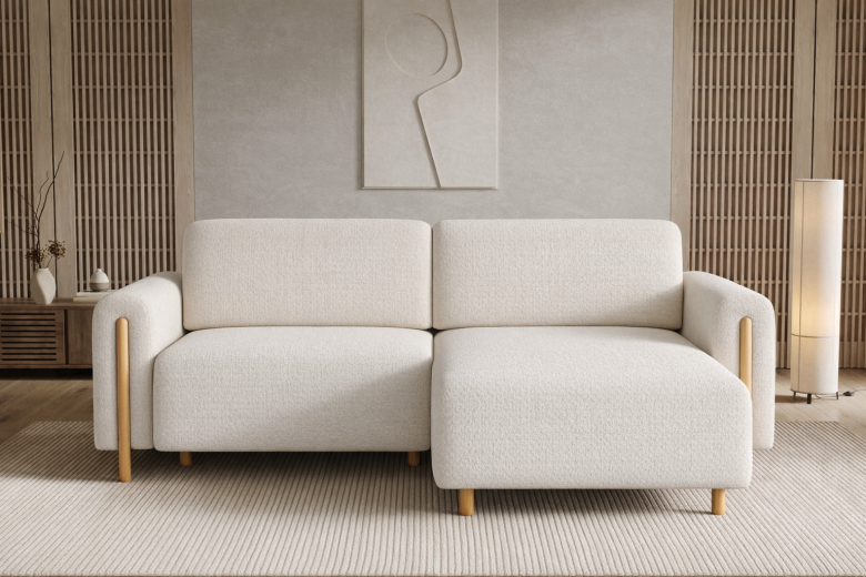 Corner sofa - Acossta (Pull-out bed with storage box)