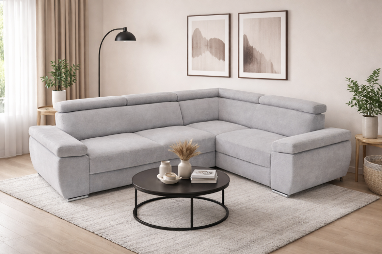 Corner sofa - Loft (Pull-out bed with storage box)