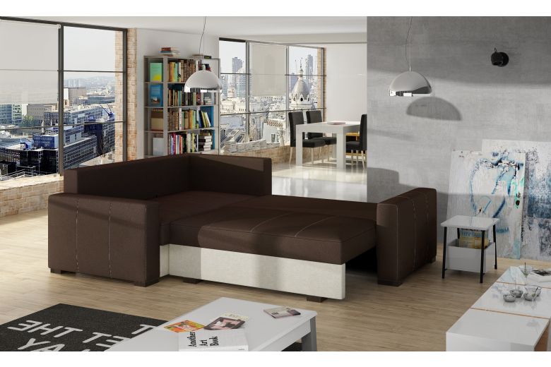 Corner sofa - Corona-P (Pull-out with storage box)