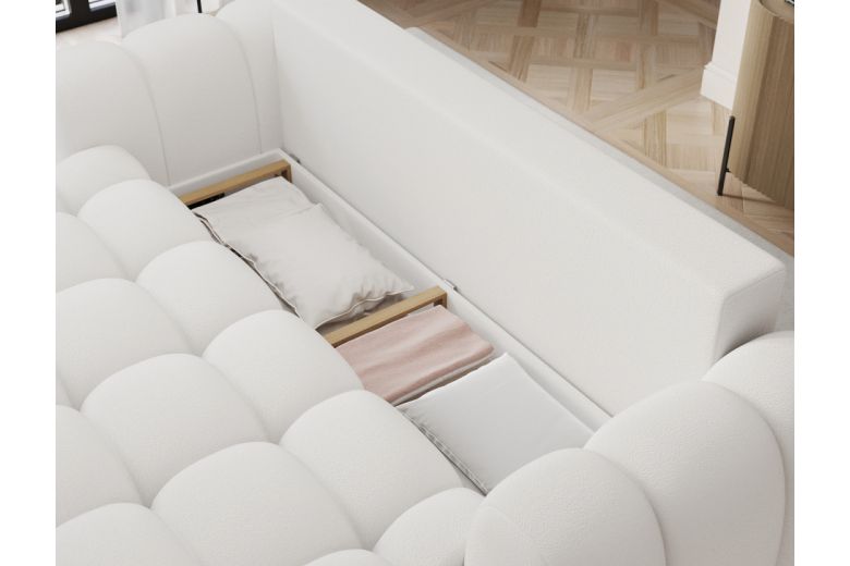 3 seat sofa - Cotonn (Pull-out bed with storage box)