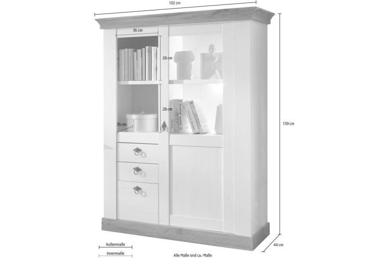 Highboard - Cremona