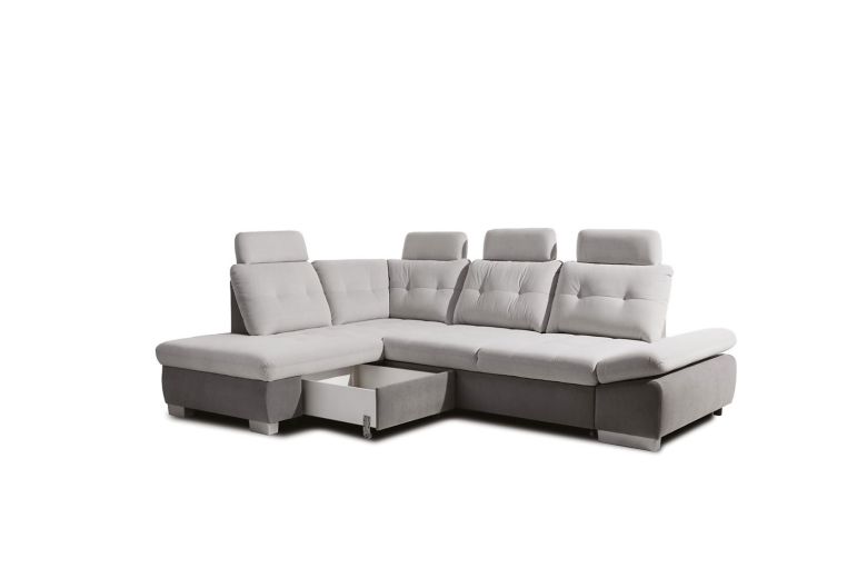 Corner sofa - Cremona (Pull-out with storage box)