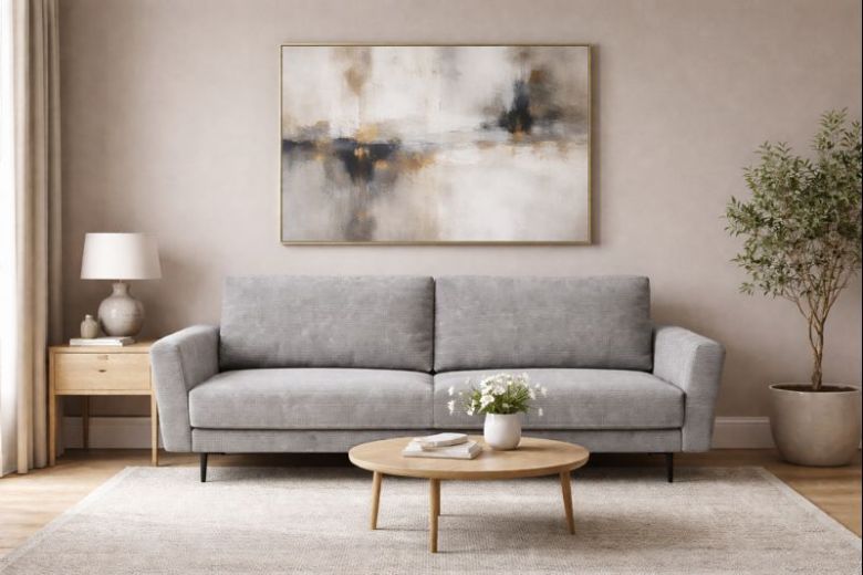 3 seat sofa - Mona (Pull-out bed with storage box)