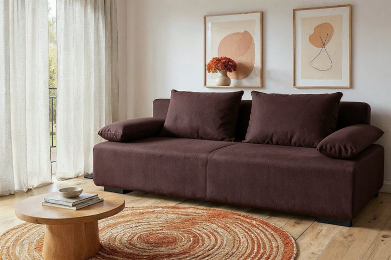 3 seat sofa - Georgia (Pull-out with storage box)