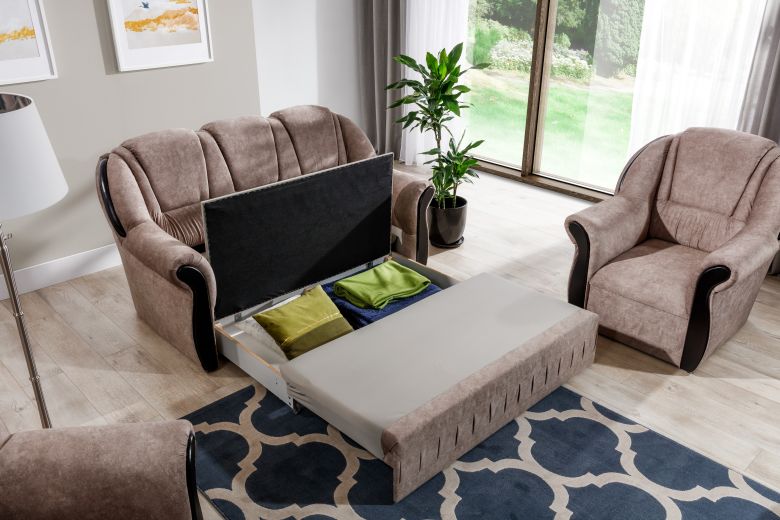 Sofa+bed - Lord (Pull-out bed with storage box)