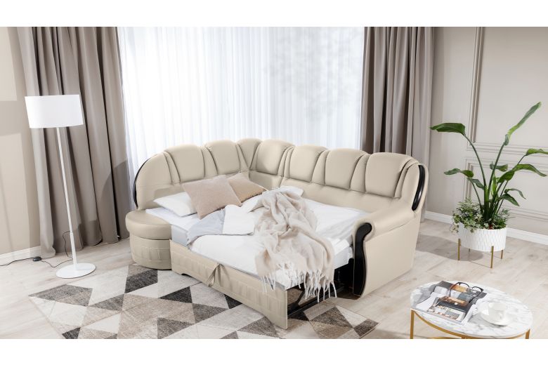 Corner sofa - Lord (Pull-out bed with storage box) Corner sofa - Lord (Pull-out bed with storage box)