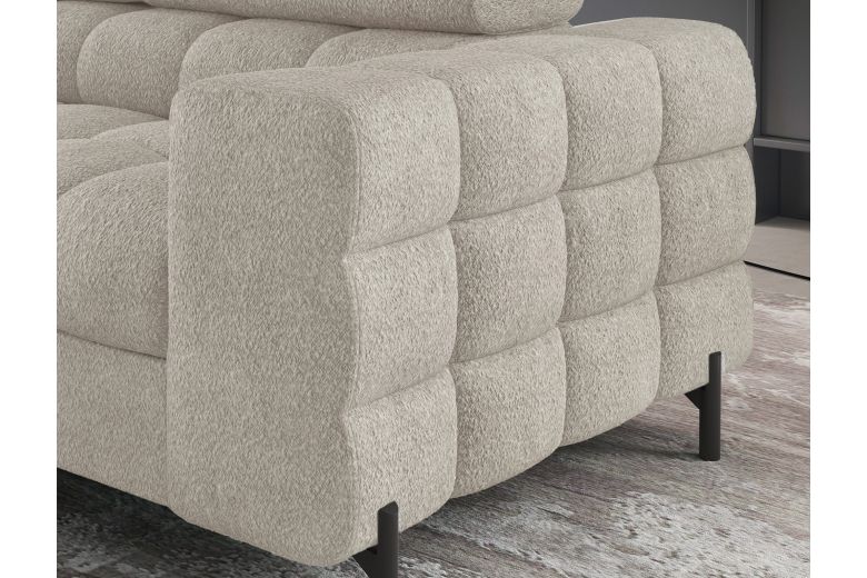 Corner sofa - Ferucce (Pull-out bed with storage box)