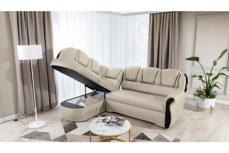 Corner sofa - Lord (Pull-out bed with storage box) Corner sofa - Lord (Pull-out bed with storage box)