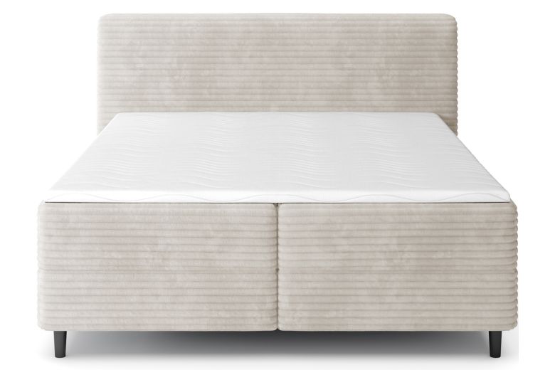 Boxspring bed - Cortiko (Pull-out bed with storage box)