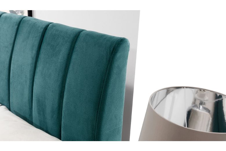 Boxspring bed - Vincenzo (Pull-out bed with storage box)