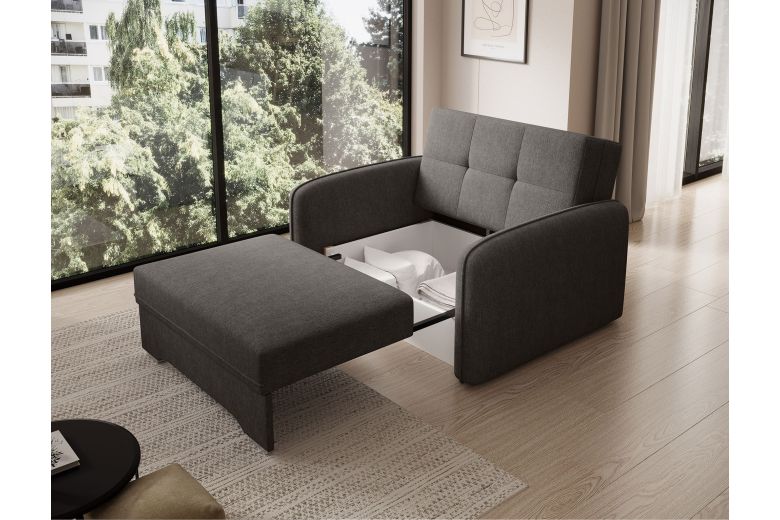 Раскладной диван - Laine 1-seater (Pаскладной с ящиком для белья)