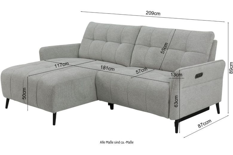 Corner sofa - Denio