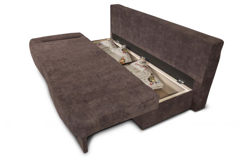 3 seat sofa - Dino (cream) (Pull-out bed with storage box)