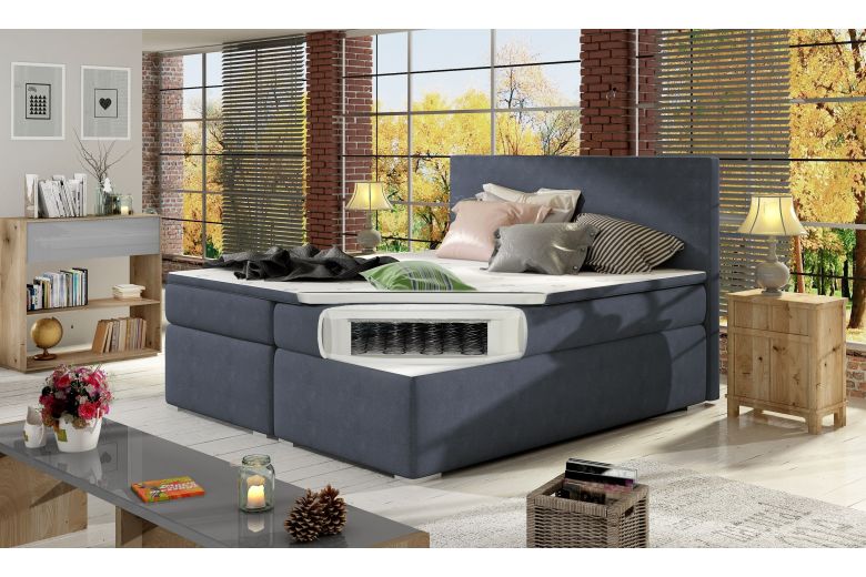 Boxspring bed - Divalo (With storage box)