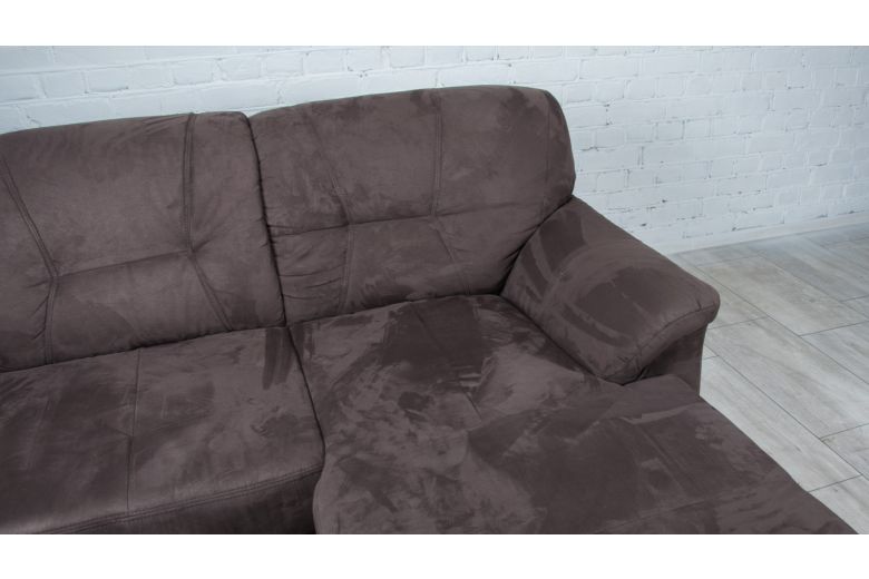 Corner sofa - Lorca with footstool (With storage box)