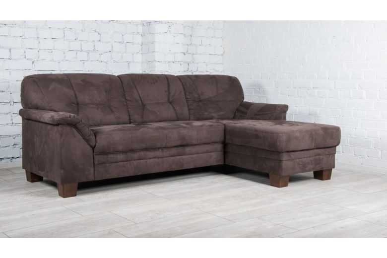 Corner sofa - Lorca with footstool (With storage box)