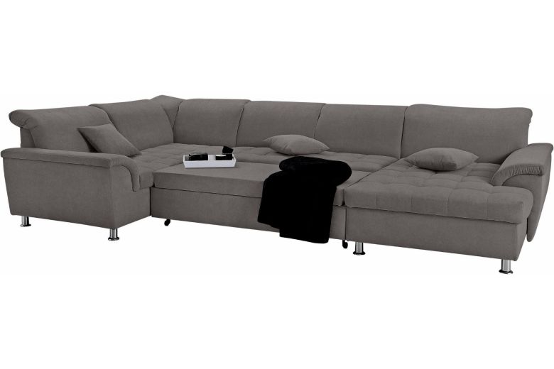 U shape sofa - Franzi U (Pull-out with storage box)
