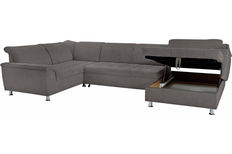 U shape sofa - Franzi U (Pull-out with storage box)