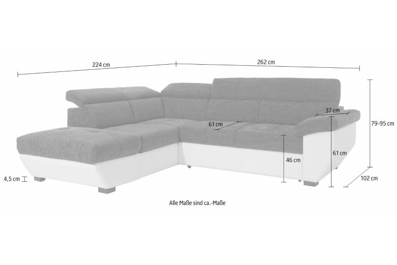 Corner sofa XL - Speedway